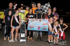 Eagle-08-30-14-434-Jack-Dover-with-crew-and-2013-Miss-Nebraska-Cup-Elle-Potocka-along-with-2014-Mini-Miss-Nebraska-Cup-finailist-and-flagman-Billy-Lloyd-