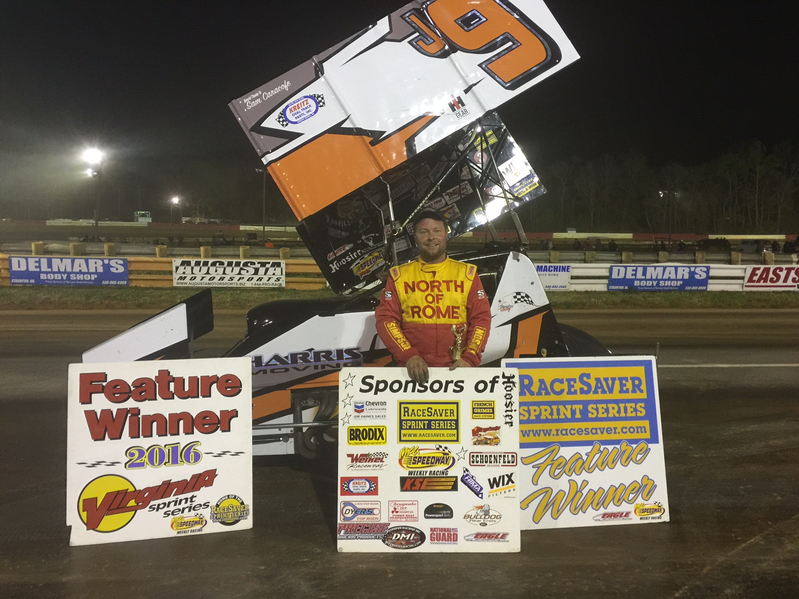 Jerald Harris wins at Eastside Speedway