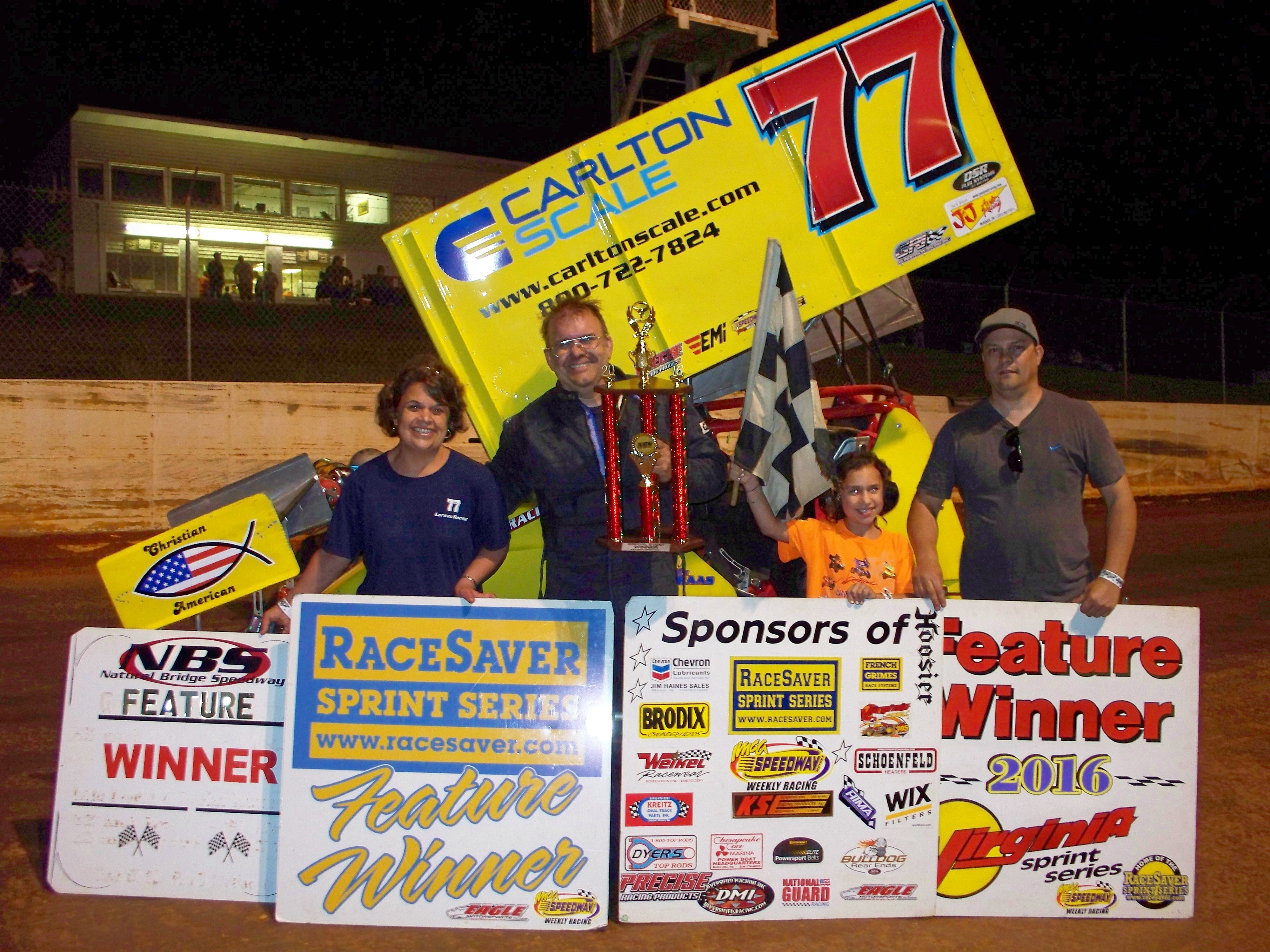 Leraas takes VSS race at Natural Bridge Speedway