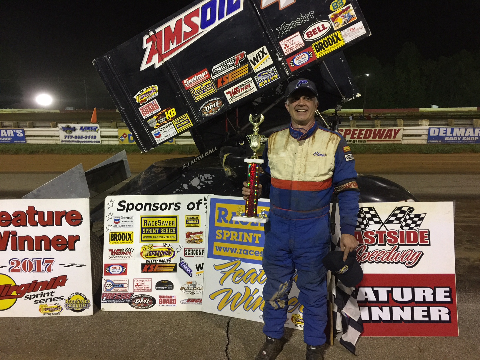 Chris Ware wins VSS race at Eastside Speedway