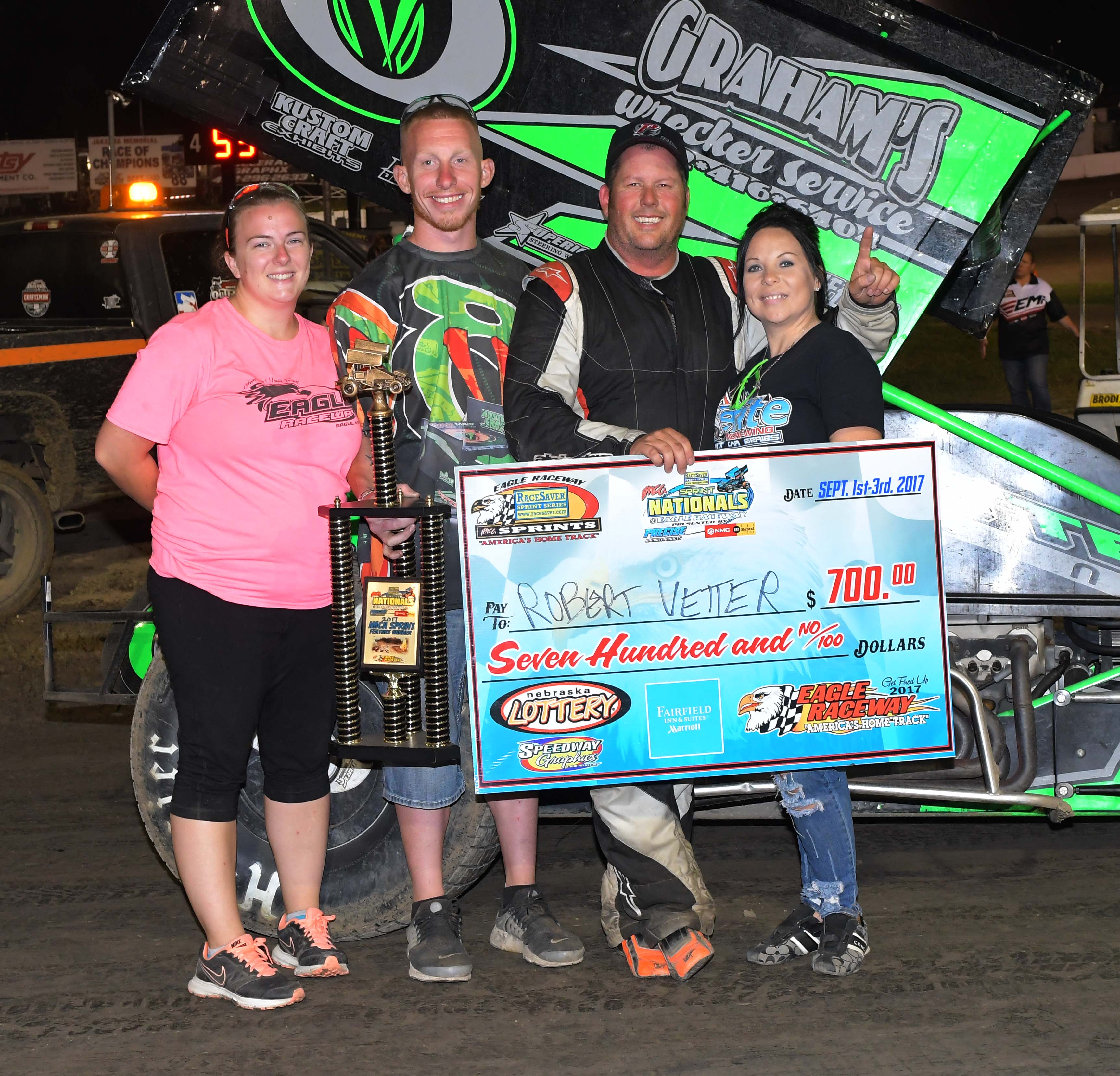 Vetter wins RaceSaver Nationals℠ Night 2 Feature & Ramey conquers the Race of Champions