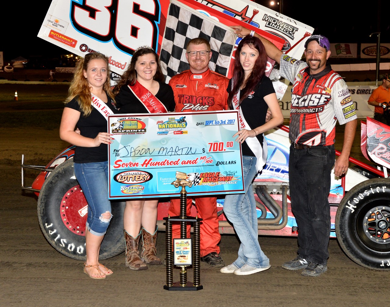 Jason Martin Conquers Night 1 of RaceSaver Nationals℠