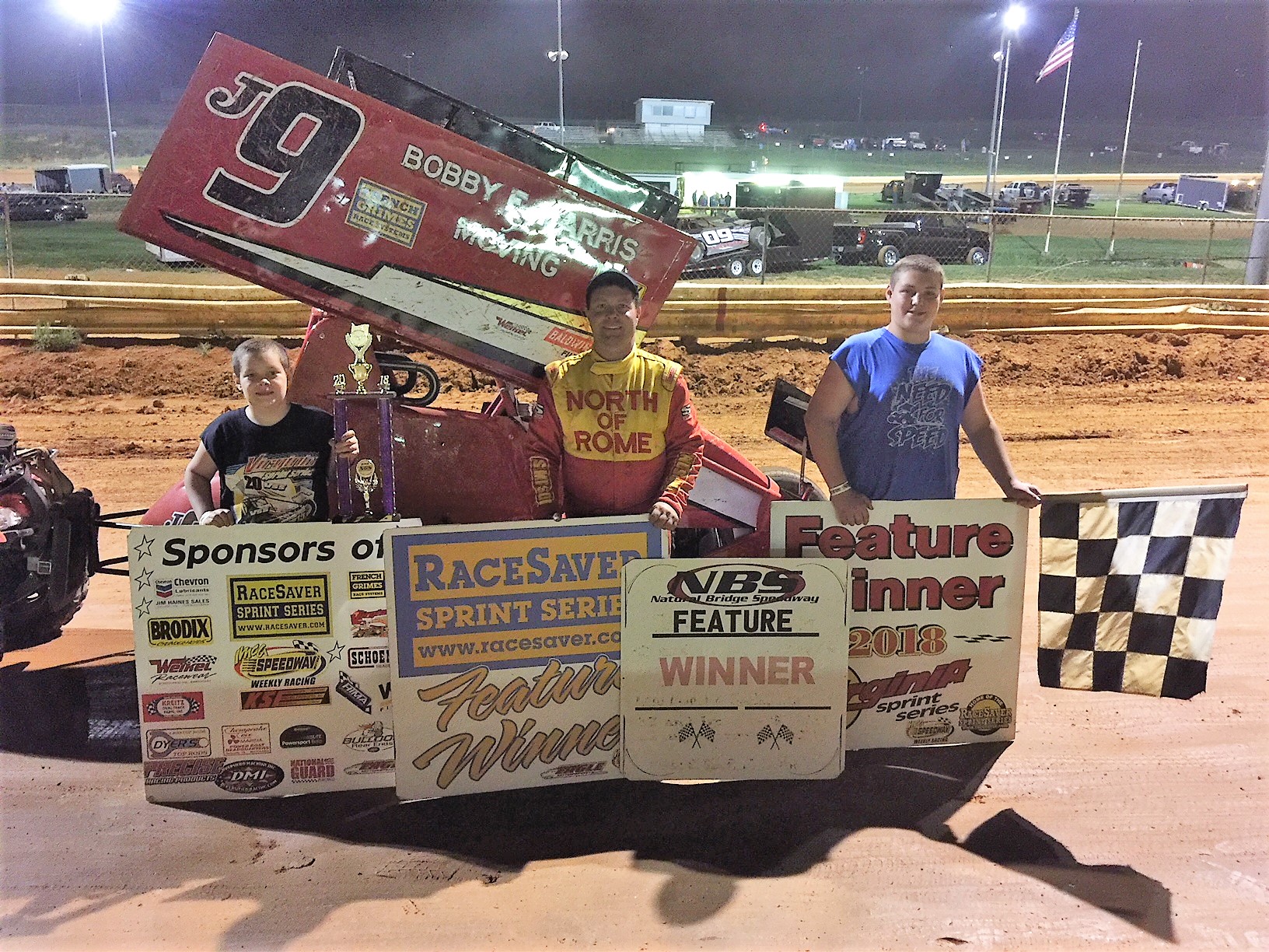 Jerald Harris Sweeps VSS race at the Bridge