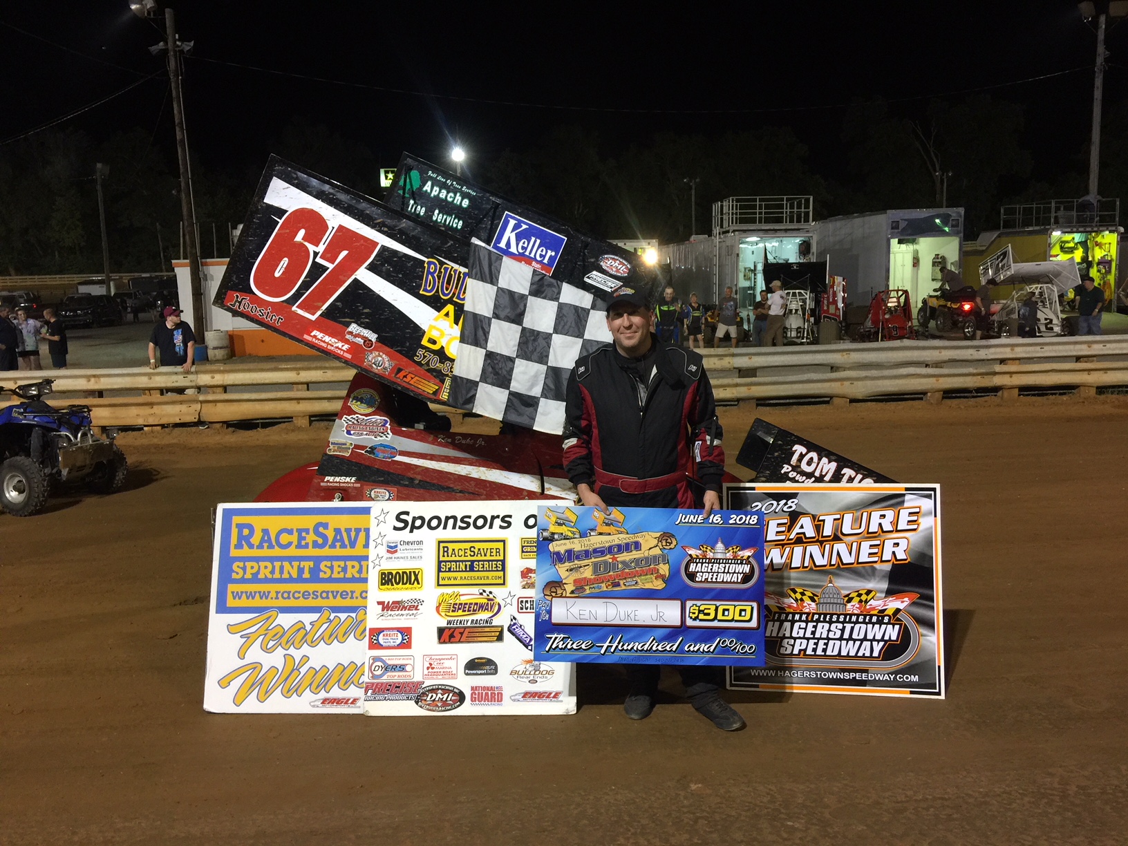 Ken Duke wins at Hagerstown