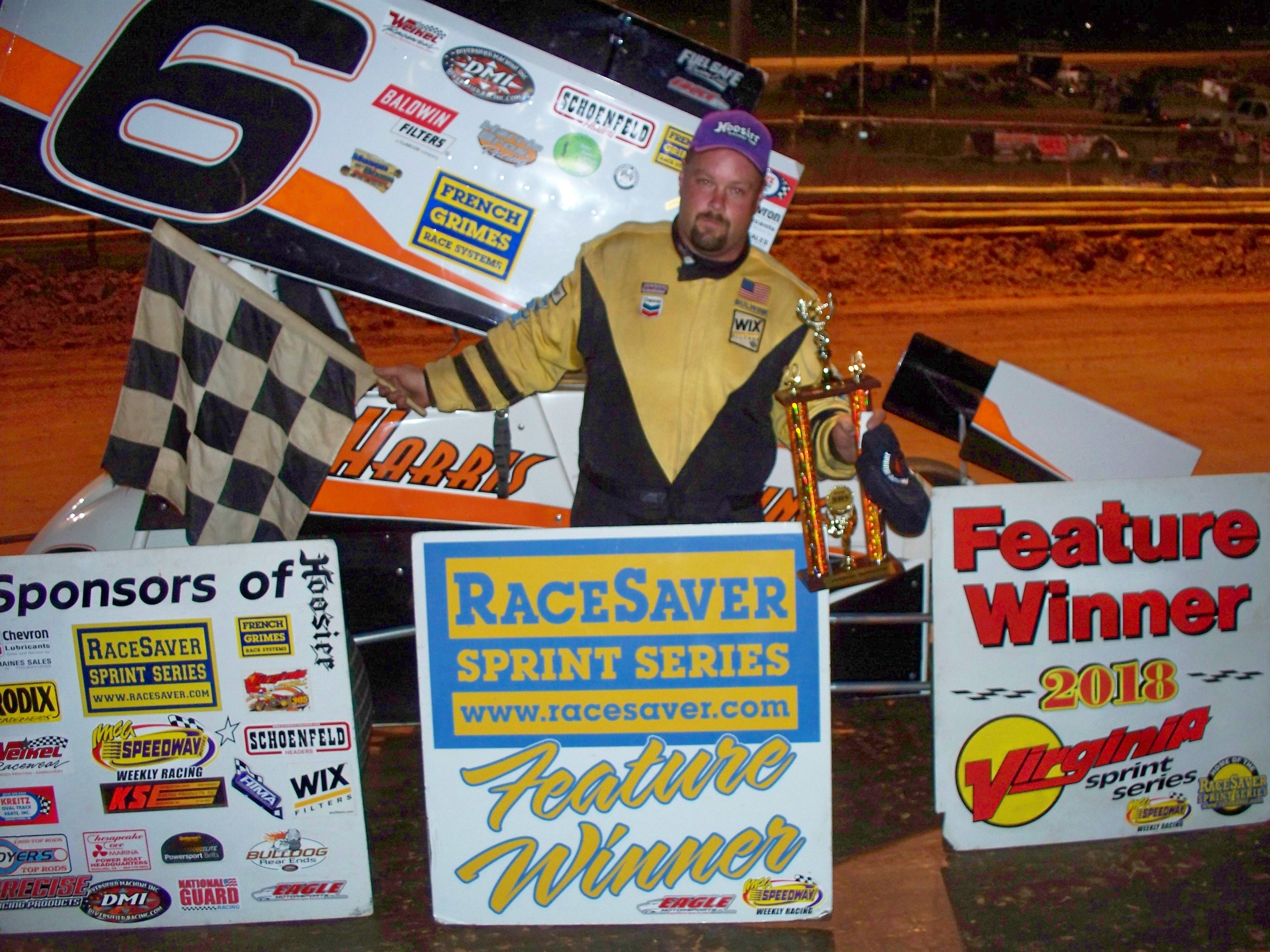 Tony Harris gets first win of the year with VSS at Natural Bridge