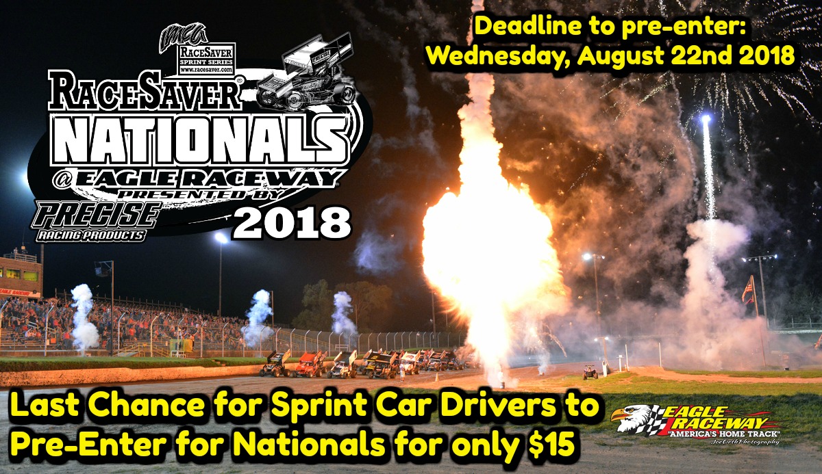 Last Chance for RaceSaver IMCA Sprint Nationals Driver Pre-Registration for only $15