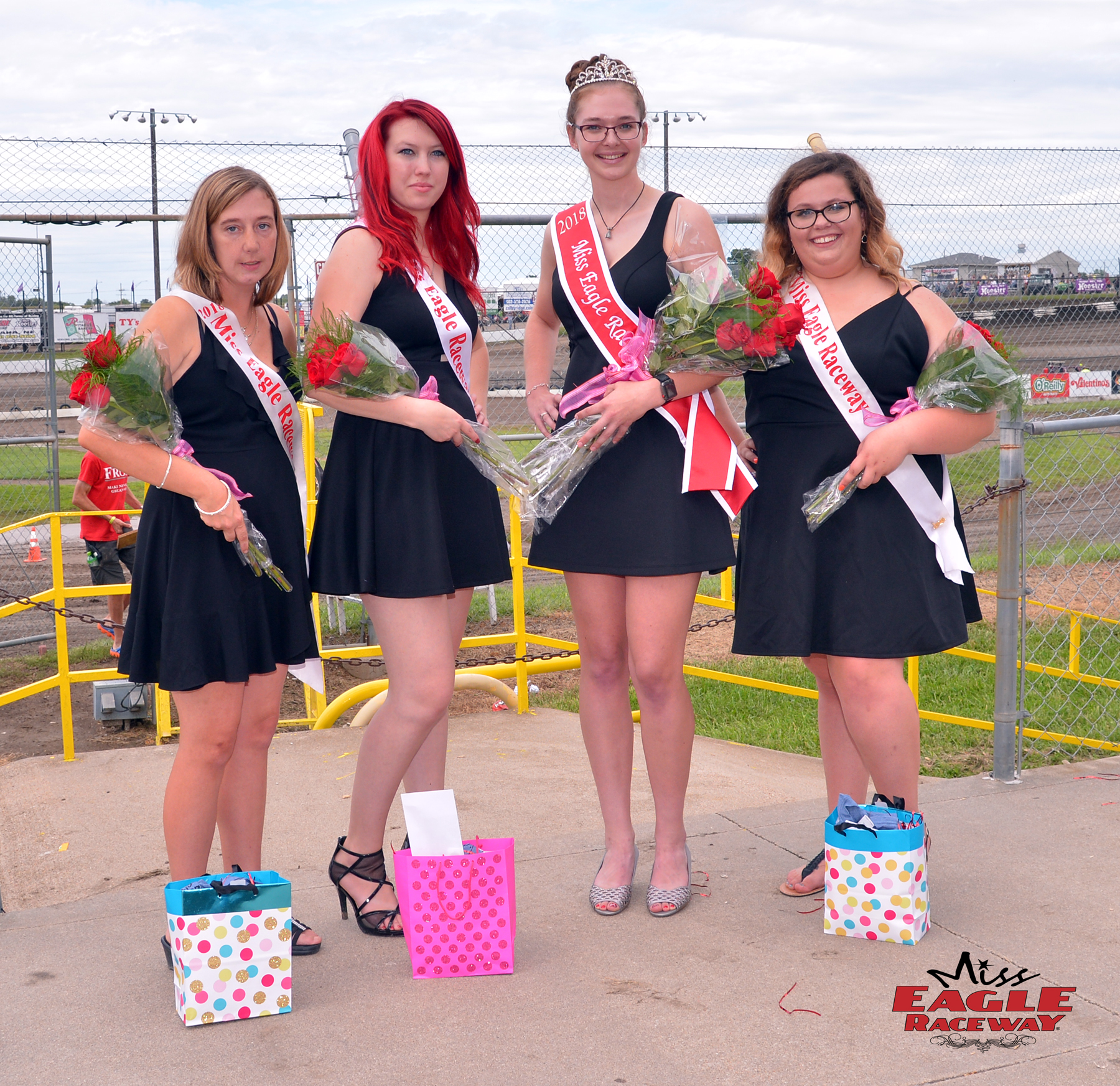 CJ Jurgens was crowned 2018 Miss Eagle Raceway at RaceSaver Nationals