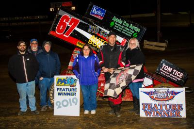 Ken Duke Jr. wins PASS/IMCA opener at Path Valley