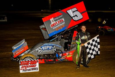 Walp Wins at Trail-Way Speedway