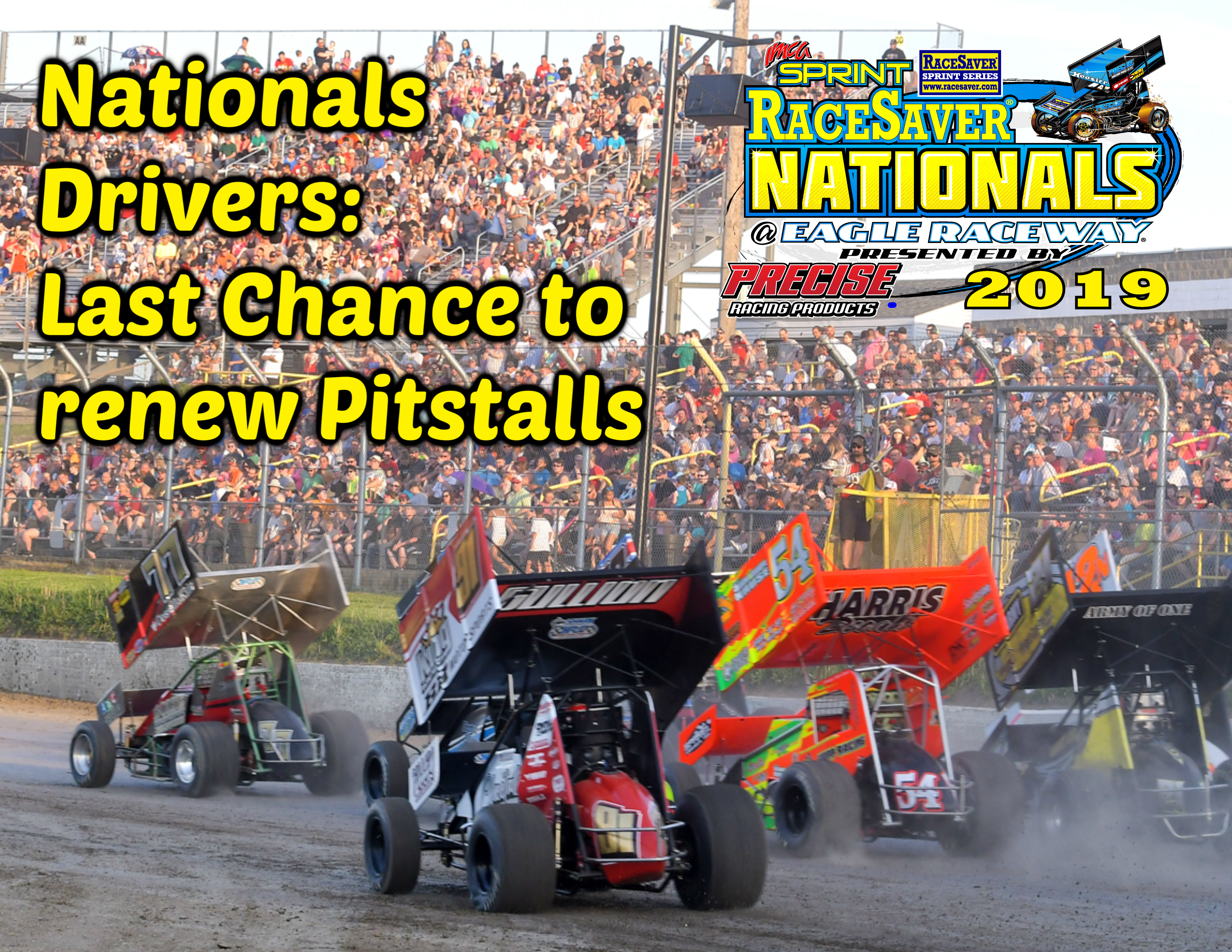 RaceSaver Nationals Pit Stall Renewal Deadline 08-01-19