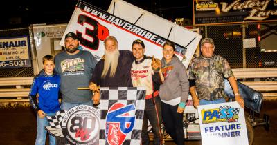 Dave Grube gets first 2019 win at Grove speedway