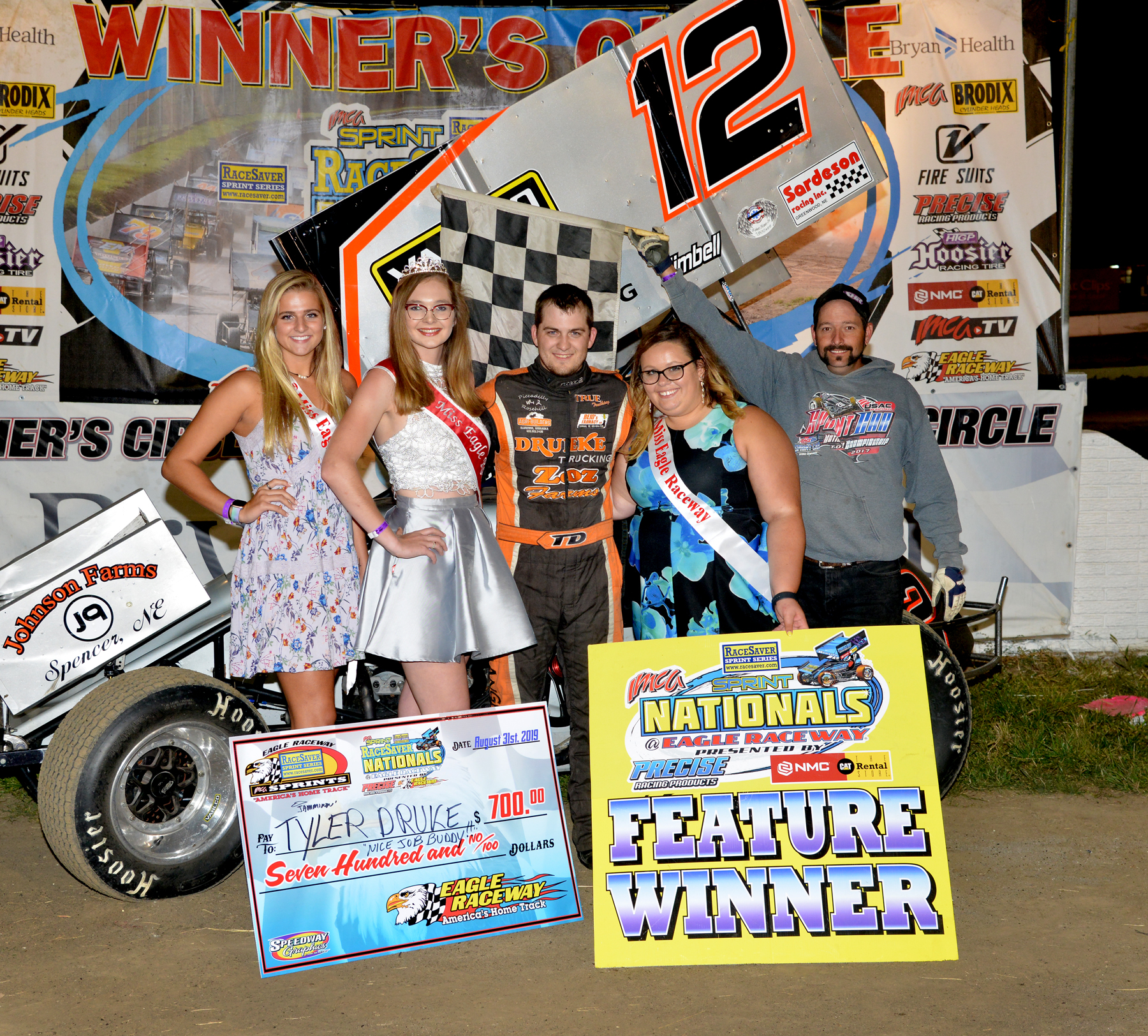 Saturday Portion of RaceSaver Nationals victory goes to Drueke, Bubak wins Race of Champions