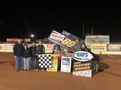 Landon Wins At BAPS Motor Speedway