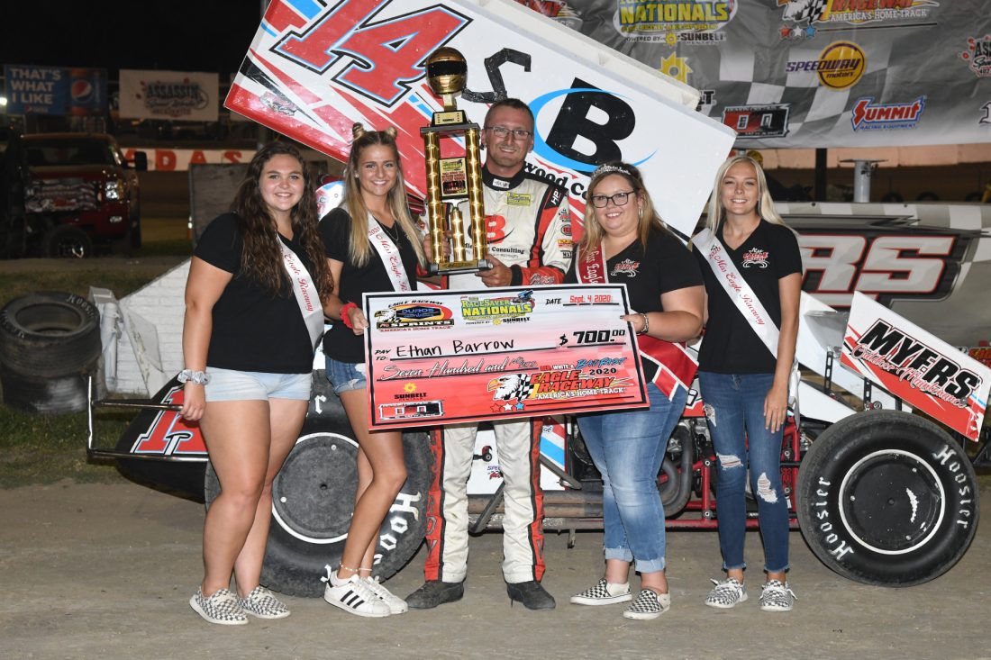 Ethan Barrows conquers Night One of Qualifying at RaceSaver Nationals