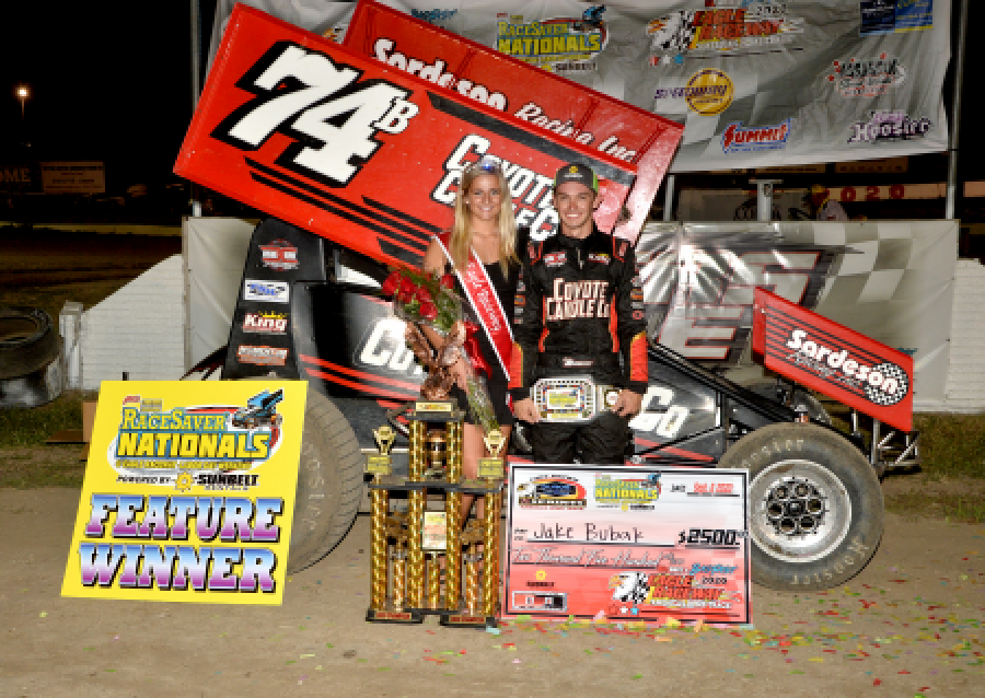 Jake Bubak is the 2020 IMCA RaceSaver Nationals Champion!