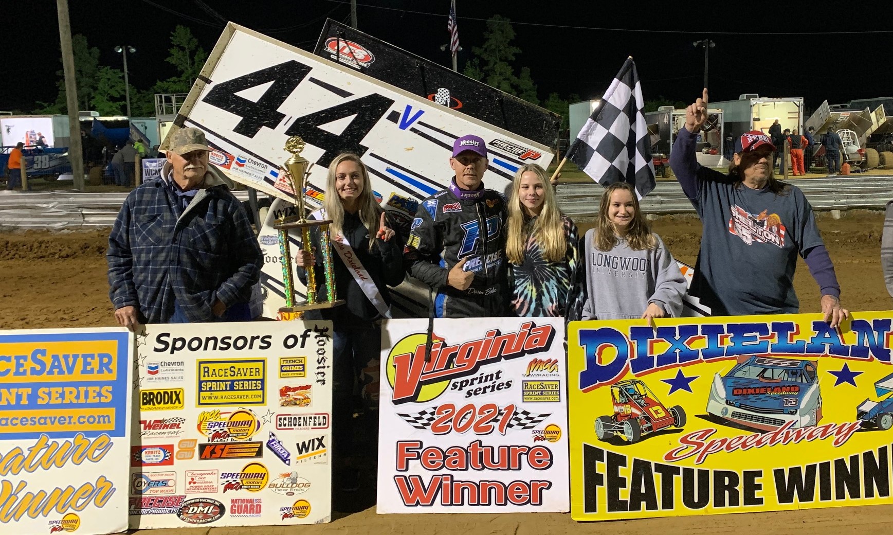 VSS Daren Bolac is the Fast Friday Hi-Flyer at Dixieland Speedway