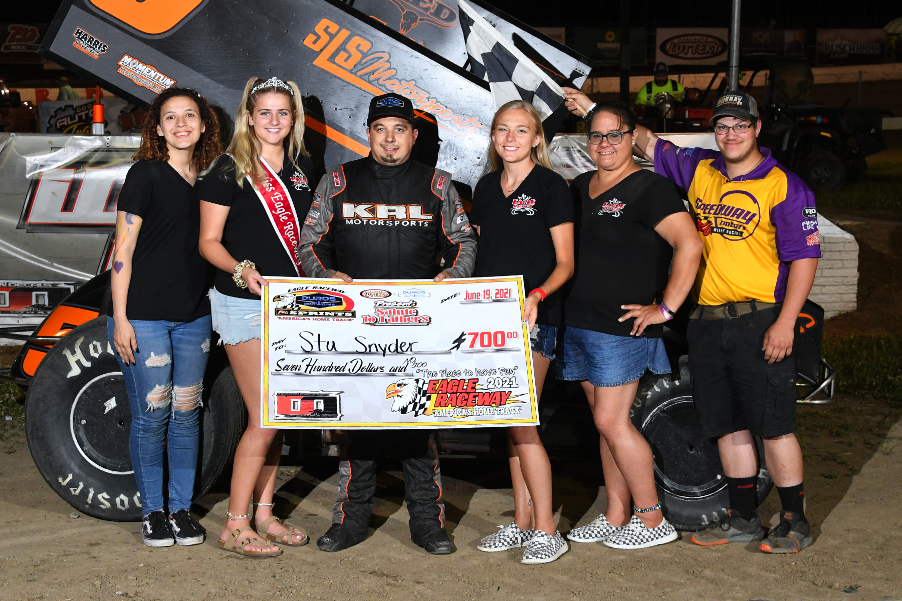 Stuart Snyder Conquers Eagle Raceway’s High Banks