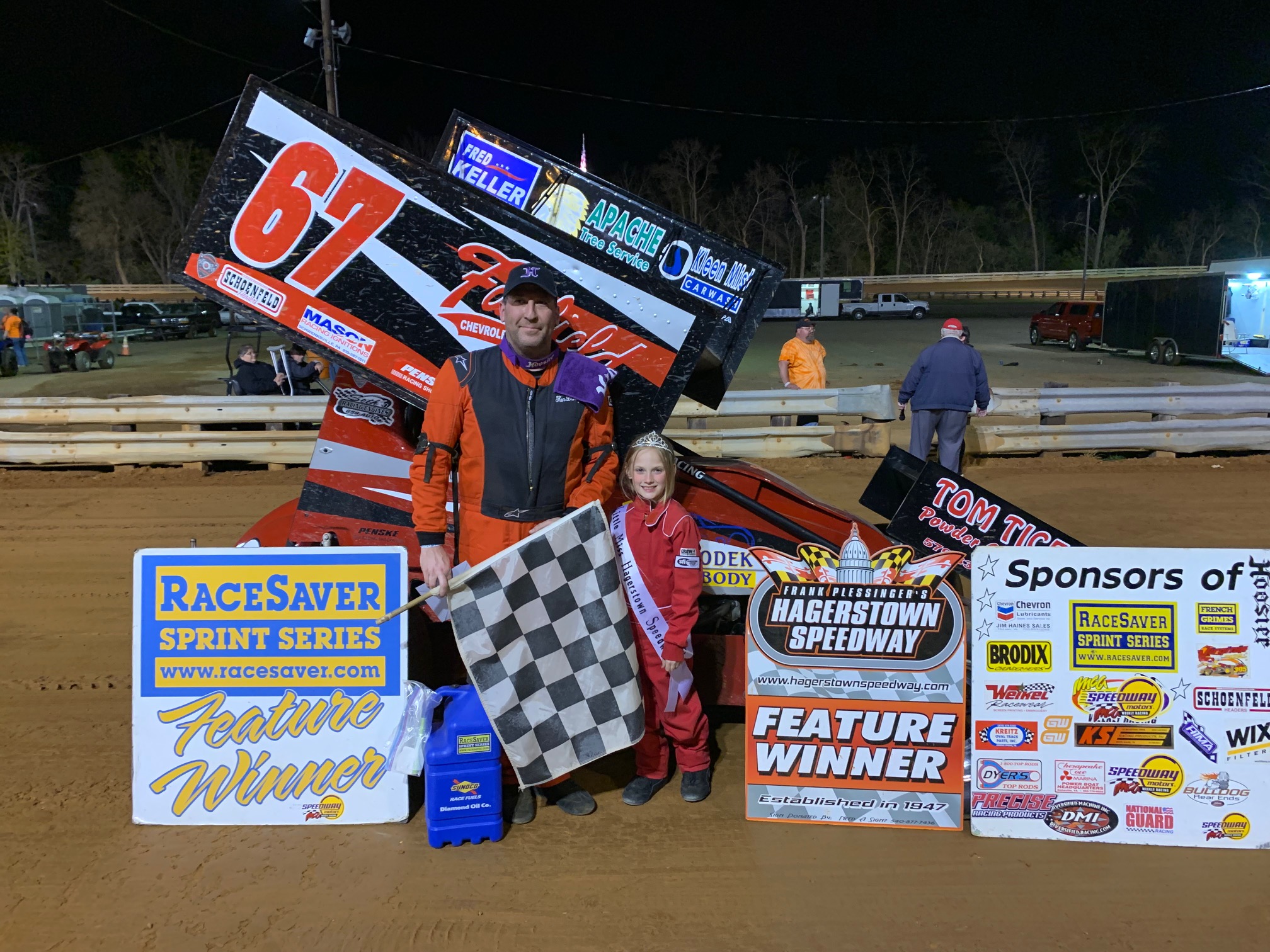 Ken Duke Jr. takes the win at the Hub City oval with VSS