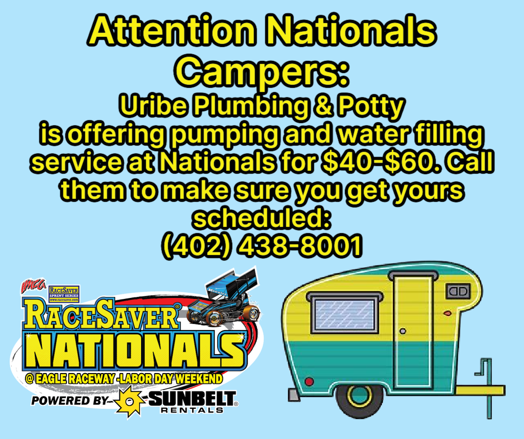 Attention RaceSaver Nationals Campers
