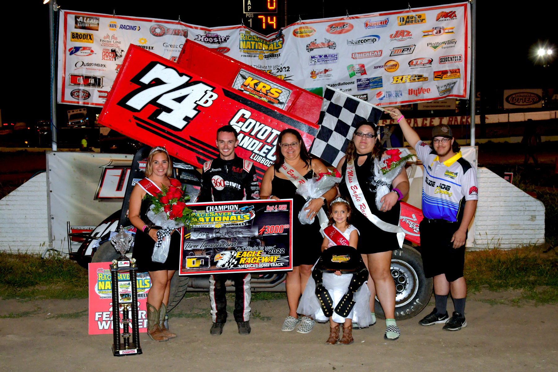 Jake Bubak is your 2022 IMCA RaceSaver Nationals Champion