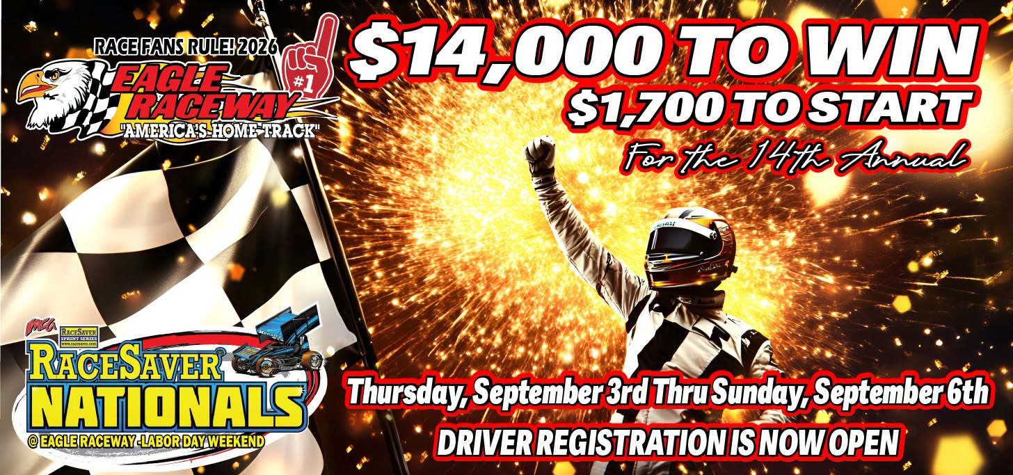 2026 RaceSaver Nationals Driver Registration is OPEN